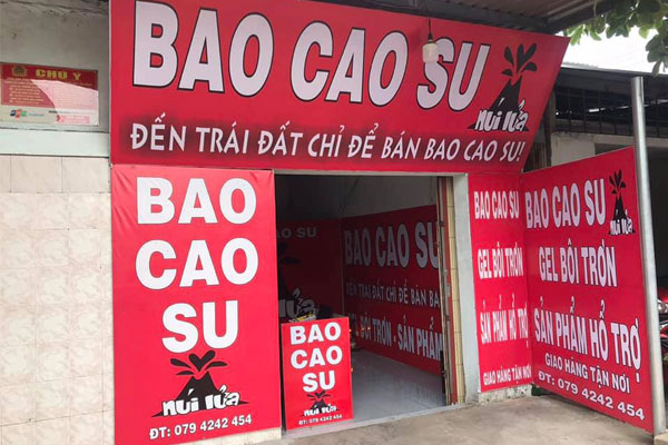 <span class='marker'>shop</span> Núi La - Tọa lạc tại Sơn La, chuyên bán bao cao su