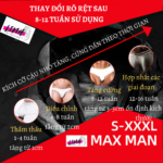 MAXMAN dùng ngoài giúp dương vật to và dài hơn QAD678