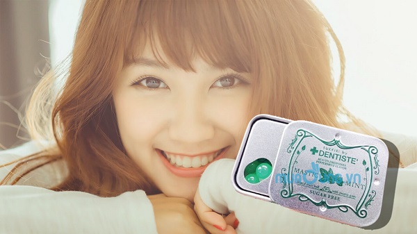 Kẹo LOVE MINT của Dentiste mang đến sự bùng nổ và tươi mát 