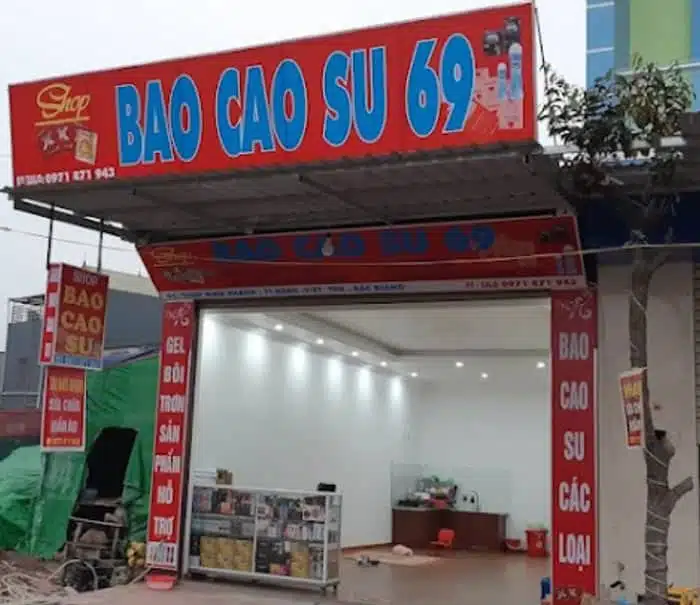 Cửa hàng bao cao su Bắc Giang 69